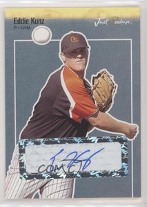 2007 Just Minors Just Rookies Auto Eddie Kunz #JR-31 Auto