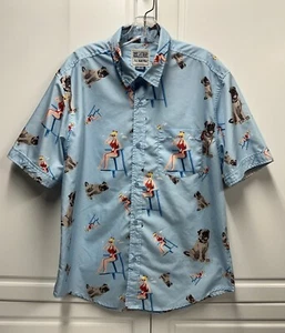 RSVLTS Shirt The Sandlot Wendy Peffercorn Beast Blue Roosevelts - Large READ - Picture 1 of 8