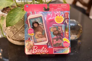 BARBIE Just Play EINHORN SPIELTELEFON SET mit Licht & Sound SIEHE VIDEO - NEU - Bild 1 von 2