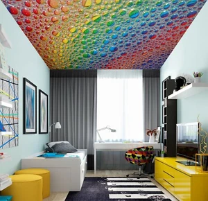 3D Farbe Perlen 4241 Geschäft Tapete Wandgemälde Selbstklebend Handel Zoe - Bild 1 von 5