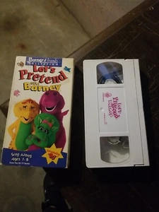Let's Pretend with Barney - Barney & Friends Collection - Sing Along (VHS, 1993) - Picture 1 of 7