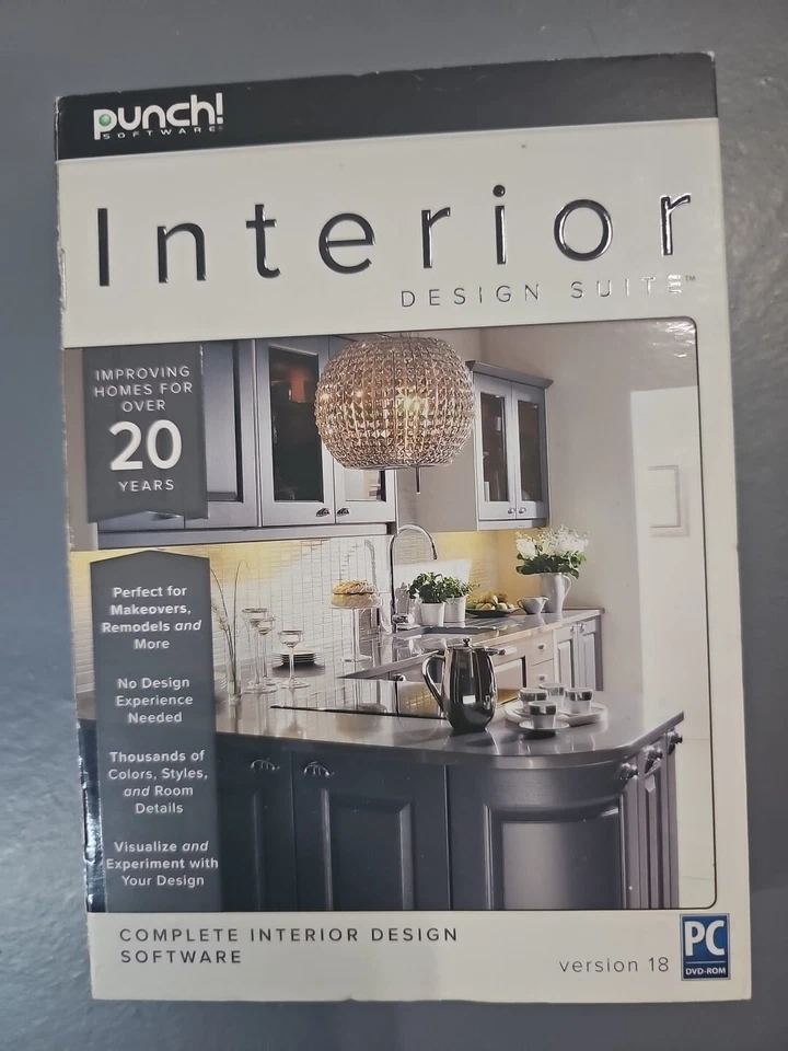 Punch Interior Design Suite Version 18 (Retail Box) - Image 1 of 2