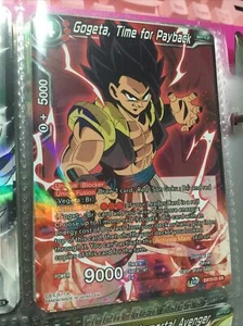 Dragon Ball Super Gioco di Carte | Gogeta Time for Payback EX15-01 EX | Foil - Foto 1 di 1