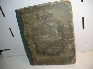 Vintage Geography/ Book Scrapbook Dated 1874 Unique History Piece. - Picture 1 of 12