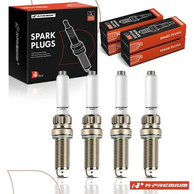 4x Iridium & Platinum Spark Plugs for BMW X3 2018-2019 430i Mini Cooper L4 2.0L - Image 1 of 4