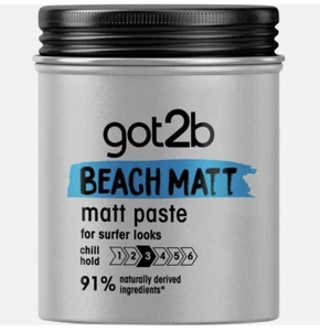 Schwarzkopf Got2b Beach Matt Surfer Look Matt Paste ( 100ml ) - Picture 1 of 1
