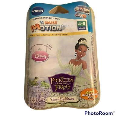 Vtech V.Smile Motion Disney The Princess & The Frog Tiana’s Big Dream Brand New - Image 1 of 2