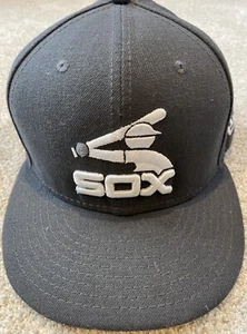New Era Chicago White Sox 59FIFTY Cooperstown Collection Fitted Hat Cap 7-1/2 - Picture 1 of 9