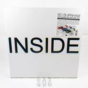 SIGNED Bo Burnham INSIDE DELUXE 3xLP LE Vinyl Box Set RGB Version NEW SEALED - Picture 1 of 11