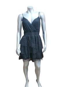Women's Abercrombie & Fitch Tulle Dress Black Size L NWT - Picture 1 of 8