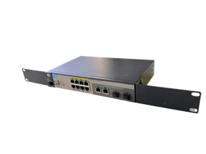 Interruptor PoE HP 2520G-8 J9298A con soportes, sin fuente de alimentación - Imagen 1 de 5