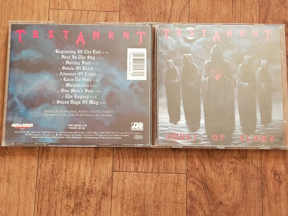 Testament- Souls Of Black, Original-CD 1990 (Forbidden, Death Angel, Megadeth) - Bild 1 von 2