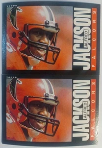 1985 Topps #15 Atlanta Falcons Alfred Jackson [2] NM/MT 06248 - Bild 1 von 5