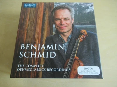 Benjamin Schmid-The Complete Oehmsclassics Recordings-20er CD Box-alle Bildcover - Bild 1 von 4