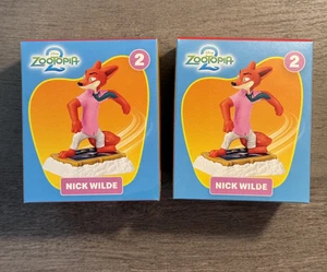 NICK WILDE Zootopia 2 McDonald’s Happy Meal Toy – 2 Disney Collectible Figures - Picture 1 of 5