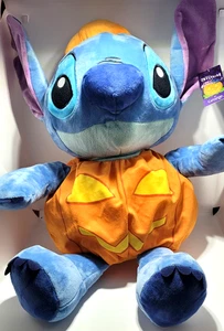 TRAJE DE CALABAZA PUNTADA HALLOWEEN DISNEY GRANDE 21" PELUCHE PELUCHE PELUCHE PELUCHE + ETIQUETAS - Imagen 1 de 19