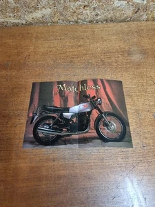 Original Matchless G80 Advertising Brochure Vintage 1950s 60s Motorcycle  - Picture 1 of 6