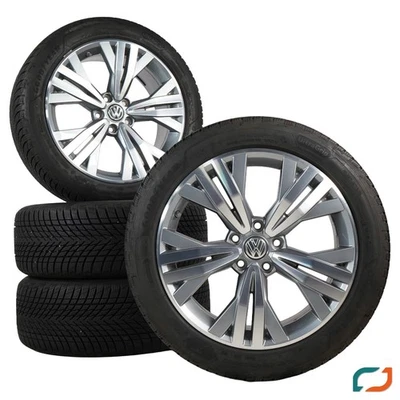 Original VW Passat 3G B8 Kalamata Winterräder Winterreifen 245/45 R18 96V RDKS - Bild 1 von 4