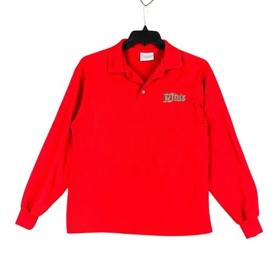 Ritas Shirt Mens M Vintage Single Stitch Rugby Long Sleeve Retro Streetwear - Image 1 of 4