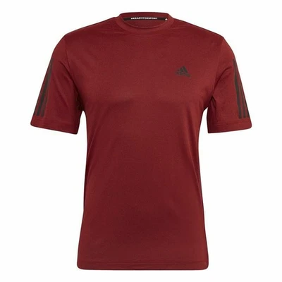 T-shirt à manches courtes homme Adidas  T365 Training  Rouge foncé - Photo 1/4