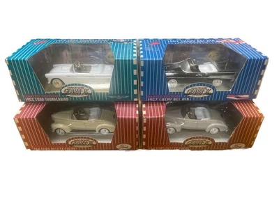 GEARBOX 1956 THUNDERBIRD, 1957 BEL AIR, 1940 FORD COUPE X2 PEDAL DRIVEN CAR 4PCS - Image 1 of 4