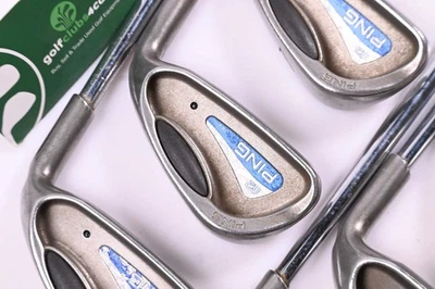 Ping G2 Irons / 5-PW / Black Dot / Regular Flex Ping AWT Shafts - Image 1 of 4