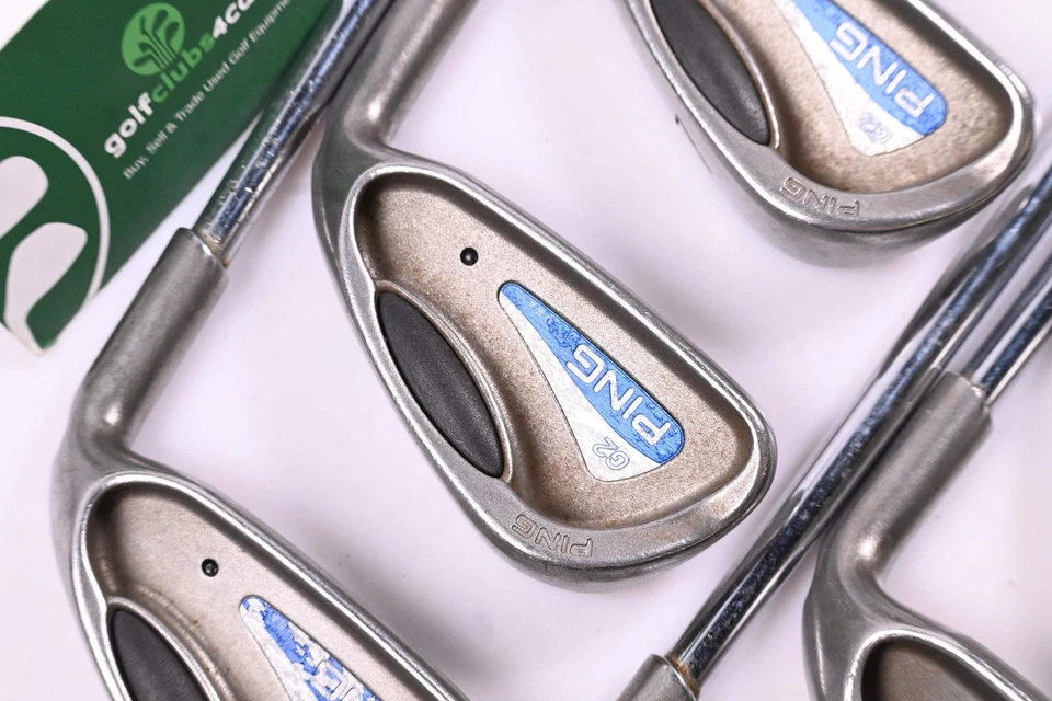 Ping G2 Irons / 5-PW / Black Dot / Regular Flex Ping AWT Shafts - Image 1 of 4