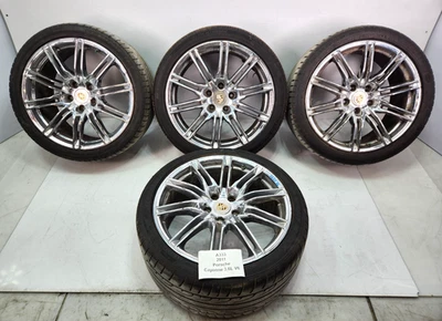 ✅ Llantas delanteras traseras 11-18 OEM Porsche Cayenne 958 10Jx21 ET50 con neumáticos NOTA* Foto 1 de 4