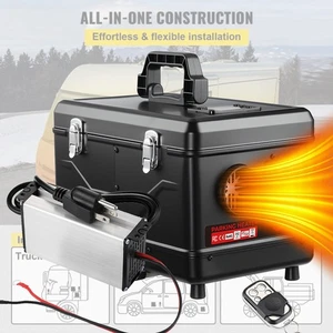 Diesel Heater Portable Diesel Air Heater 8KW DC 12V/24V Bluetooth APP 1.3 US - Bild 1 von 22