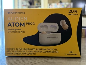 Apparecchio acustico Audien Atom Pro 2 (scatola aperta - nuovo) - Foto 1 di 4