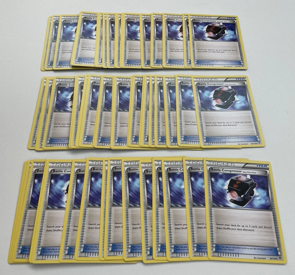 Pokemon TCG 2014 Battle Compressor 92/119 Phantom Forces Trainer Uncommon - 60x - Image 1 of 4