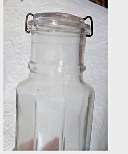 Vintage Decagon Lyon Product Jar Lid Pat April 10 1900 - Picture 1 of 4