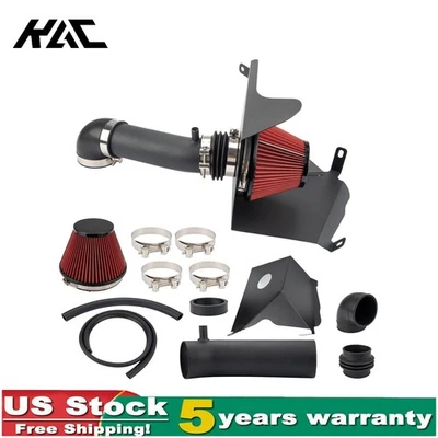 Cold Air Intake Kit with Heat Shield For 1991-1992 94-2001 Jeep Cherokee Foto 1 de 4