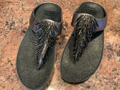 FitFlop Cha Cha, Estaño Talla 8 Foto 1 de 4