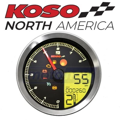 Koso LCD Color Change Speedo And Tachometer for 2008-2011 Harley Davidson sj Foto 1 de 4