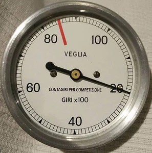 DUCATI BEVEL SINGLE 250, 350, 450 REVCOUNTER VEGLIA MADE IN SPAIN CONTAGIRI. - Bild 1 von 7
