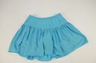 Coolibar UPF 50+ Girls Swim Skirt Skort Size Small Aqua Blue