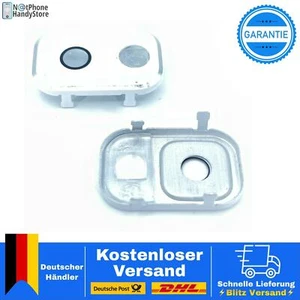 2x ricambio per fotocamera Samsung Galaxy Note 3 obiettivo disco telaio bianco argento - Foto 1 di 1