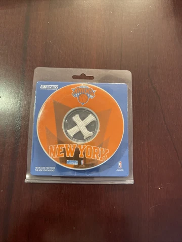 New York Knicks  Game Used Net Coaster. Steiner Sports Memorabilia Cover