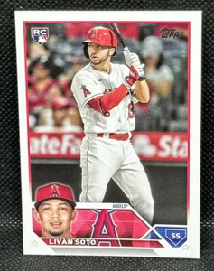 Livan Soto 2023 Topps Series 2 #371 RC Los Angeles Angels - Picture 1 of 2
