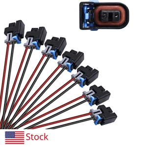Conector de inyector de combustible para camión LS cable coleta Mini Delphi Multec 2 (paquete de 8) OEM - Imagen 1 de 5