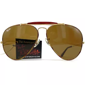 NOS vintage RAY-BAN / BAUSCH & LOMB "OUTDOORSMAN TORTUGA" sunglasses - '80s USA - Bild 1 von 10