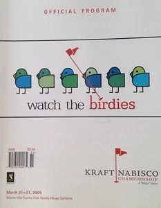 Rancho Mirage CA 2005 LPGA Kraft Nabisco Championship Golfprogramm LPGA Tour - Bild 1 von 1