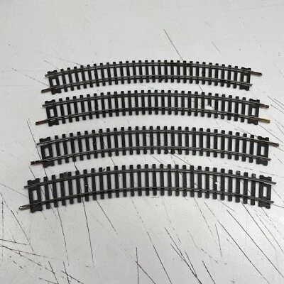 ORIGINAL LIMA Train Loco Scale Model Track NOS Curved 9” Lot N/3011 R 431  30 - Image 1 of 4
