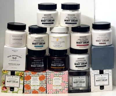 BEEKMAN 1802 GOAT MILK WHIPPED BODY CREAM 8 fl oz PICK YOUR SCENT - Image 1 of 3