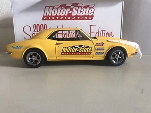 1967 Camaro Bright Yellow Lane Motor State 2008 Holiday Car 1/18 LE Only 555 - Picture 1 of 12