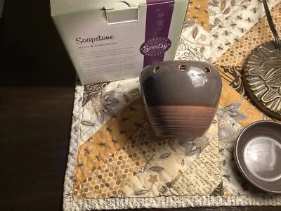 Scentsy Soapstone Wax Warmer, NEW - Image 1 of 3