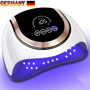 300W Gel Lichthärtungsgerät Sensor Nageltrockner mit 4 Timer LED UV Nagel Lampe - Bild 1 von 10