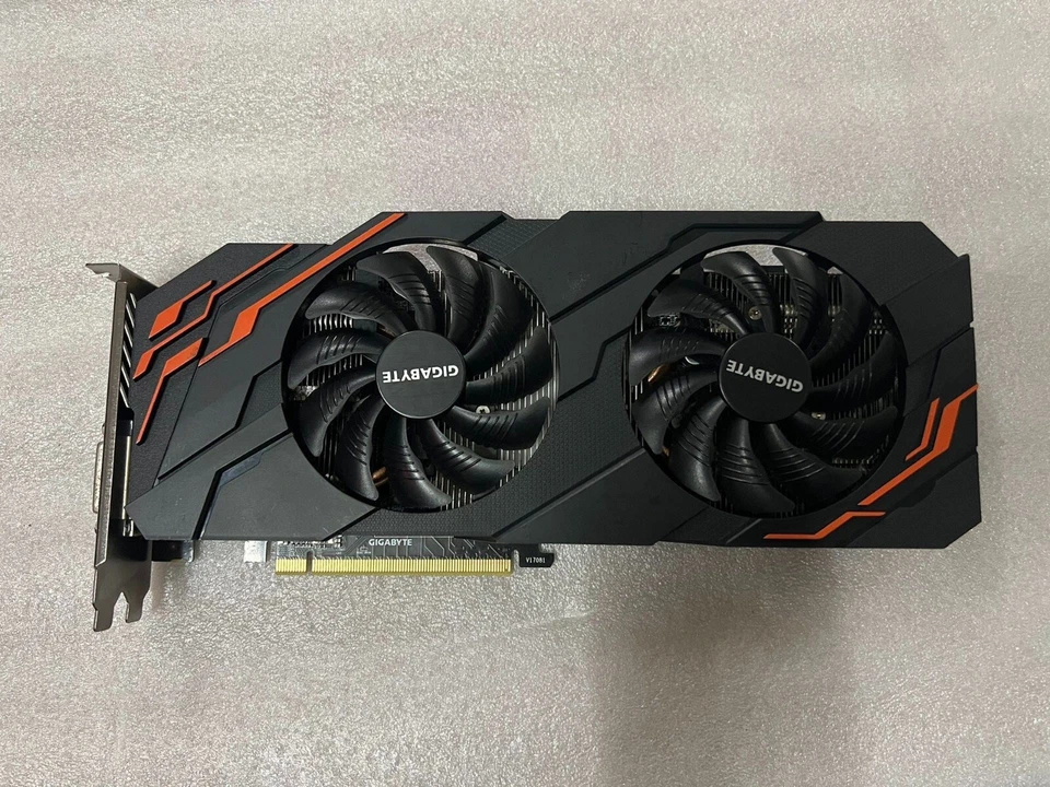 GIGABYTE NVIDIA GeForce GTX1070Ti WINDFORCE RCE 8GB GDDR5 Graphics Video Card - Image 1 of 4