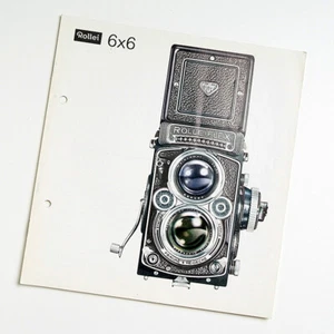 Brochure prospectus Rollei Rolleiflex Rolleicord 6x6 - Photo 1/1